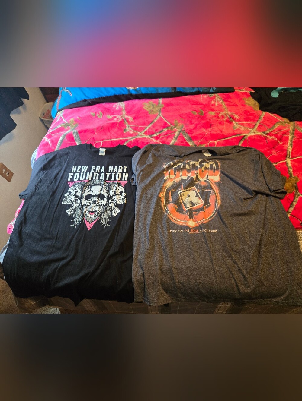 Pro Wrestling Shirts Edge Adam Copeland WWE AEW 4XL  Lot of 2.
